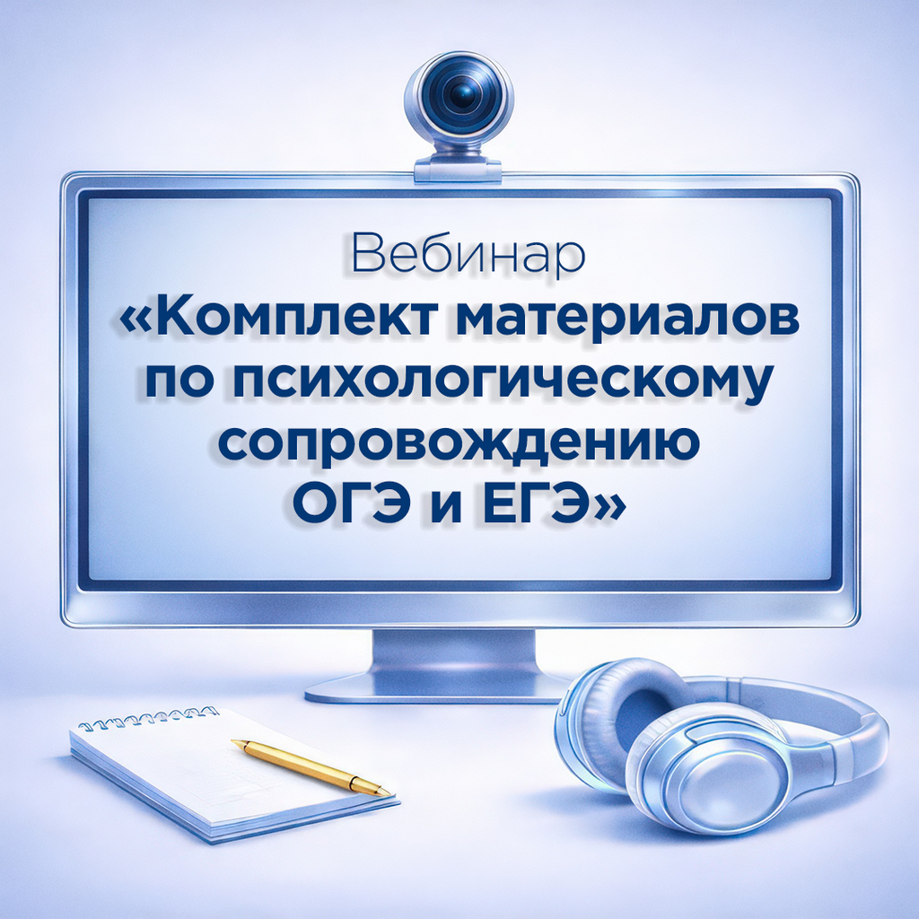 Комплект материалов по психологическому сопровождению ОГЭ и ЕГЭ для 9 и 11 классов с вебинаром