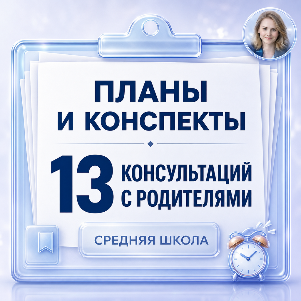 Комплект из тринадцати планов и конспектов консультаций педагога-психолога с родителями подростков 5–9 классов с памятками и методическими рекомендациями