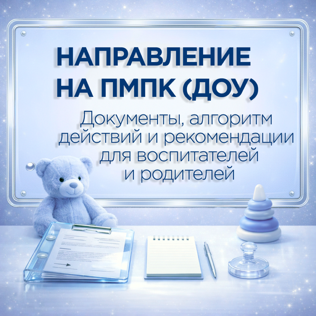 Комплект документов для направления ребёнка детского сада на ПМПК: инструкции, согласия, представления, памятки для родителей