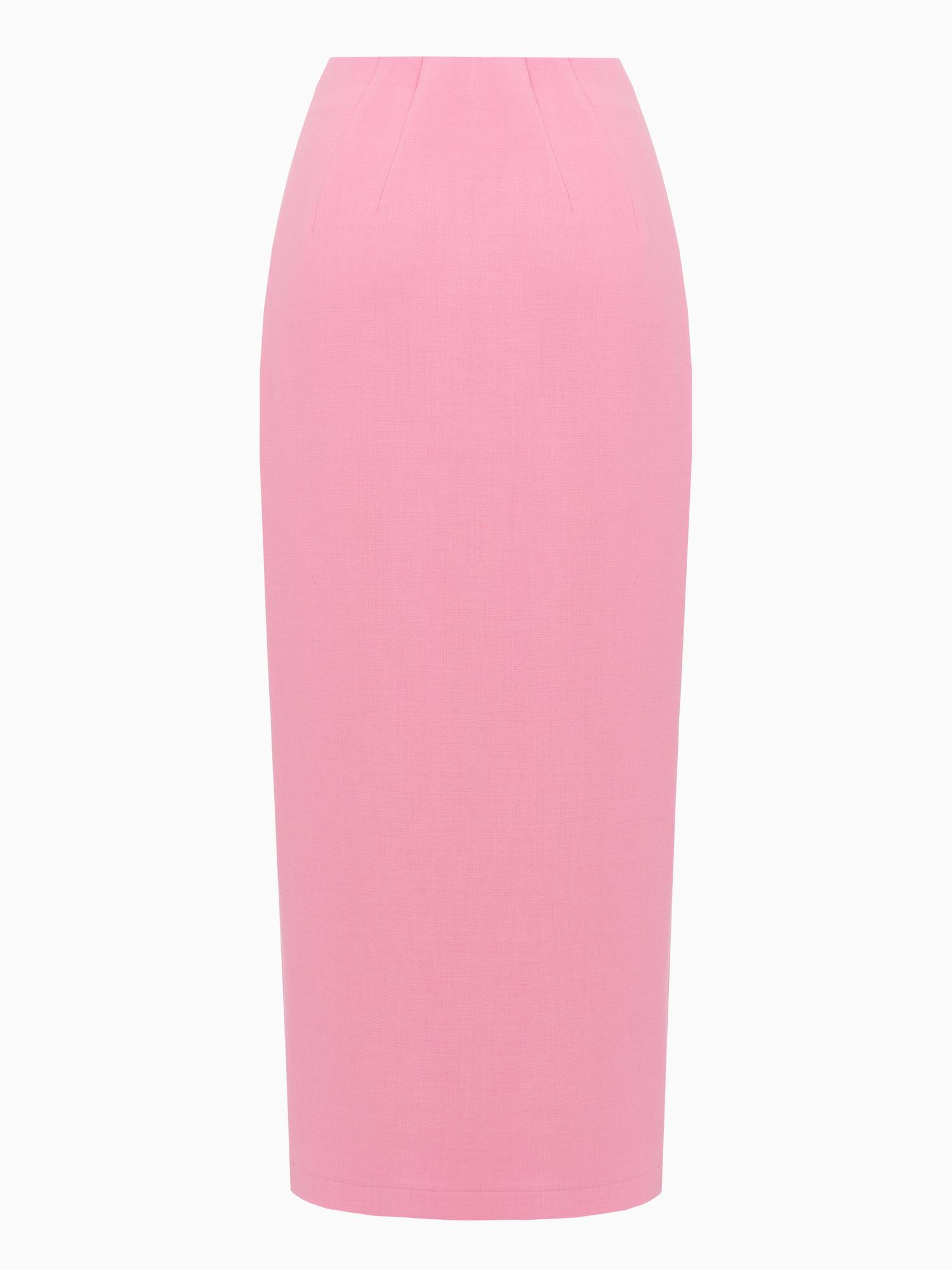 ЮБКА-КАРАНДАШ ИЗ ИТАЛЬЯНСКОЙ ШЕРСТИ