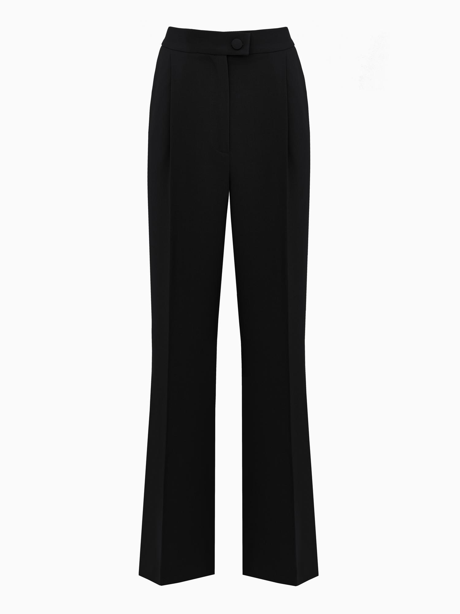 БРЮКИ ИЗ ИТАЛЬЯНСКОЙ ВИСКОЗЫ (черный)