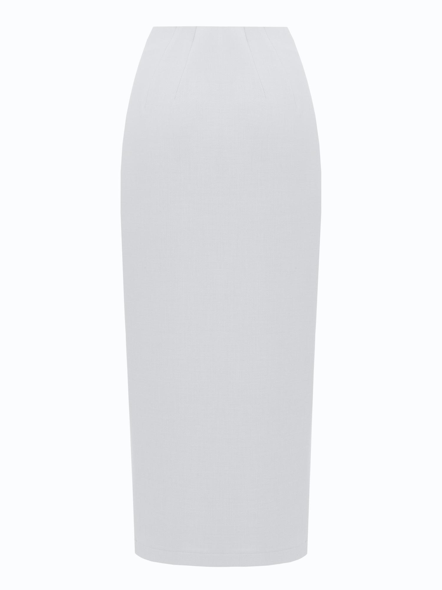 ЮБКА-КАРАНДАШ Серая