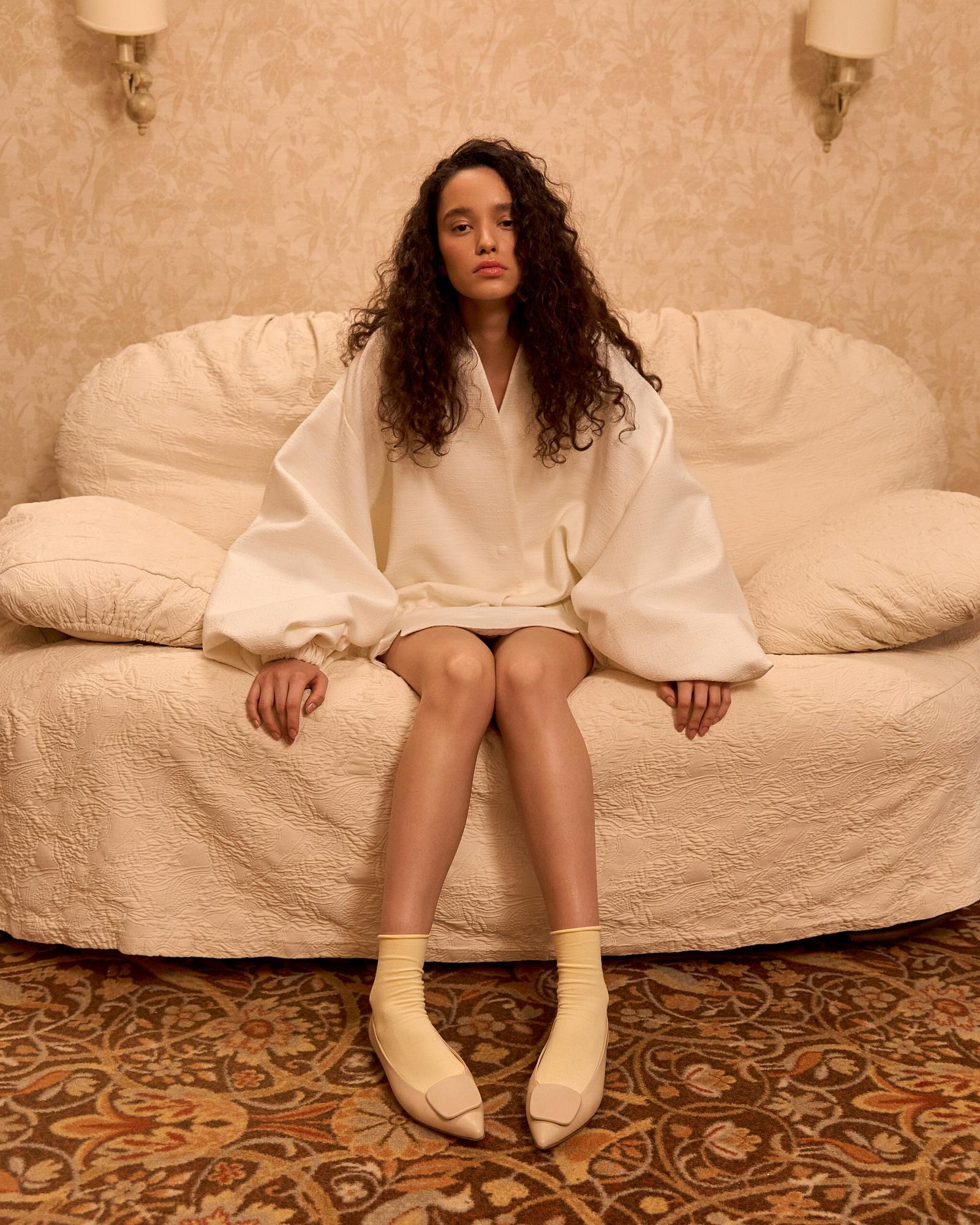 Бомбер из твида