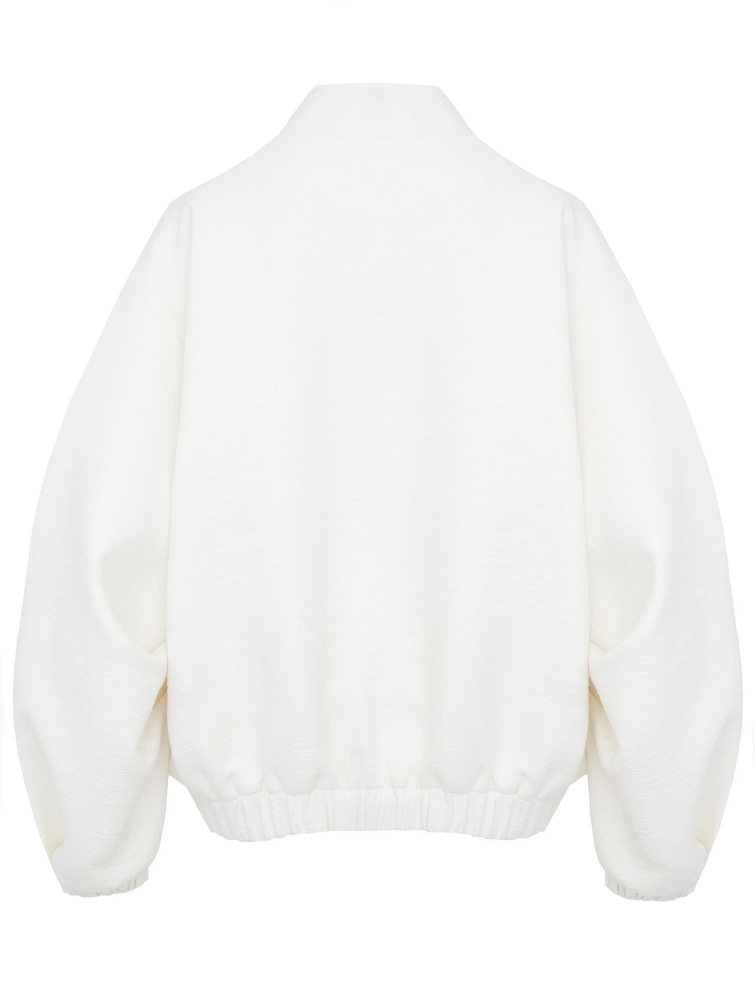 Бомбер из твида