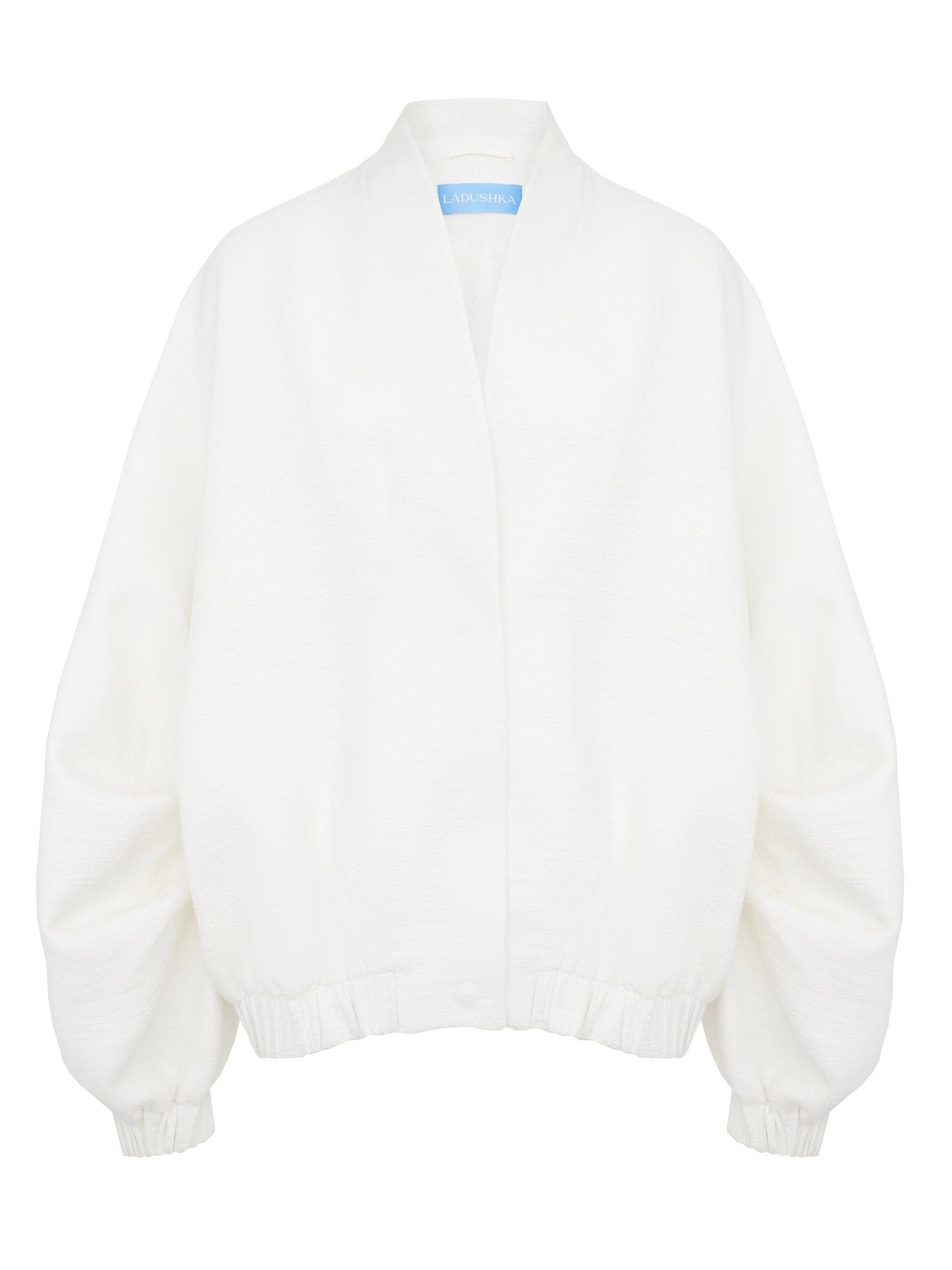 Бомбер из твида