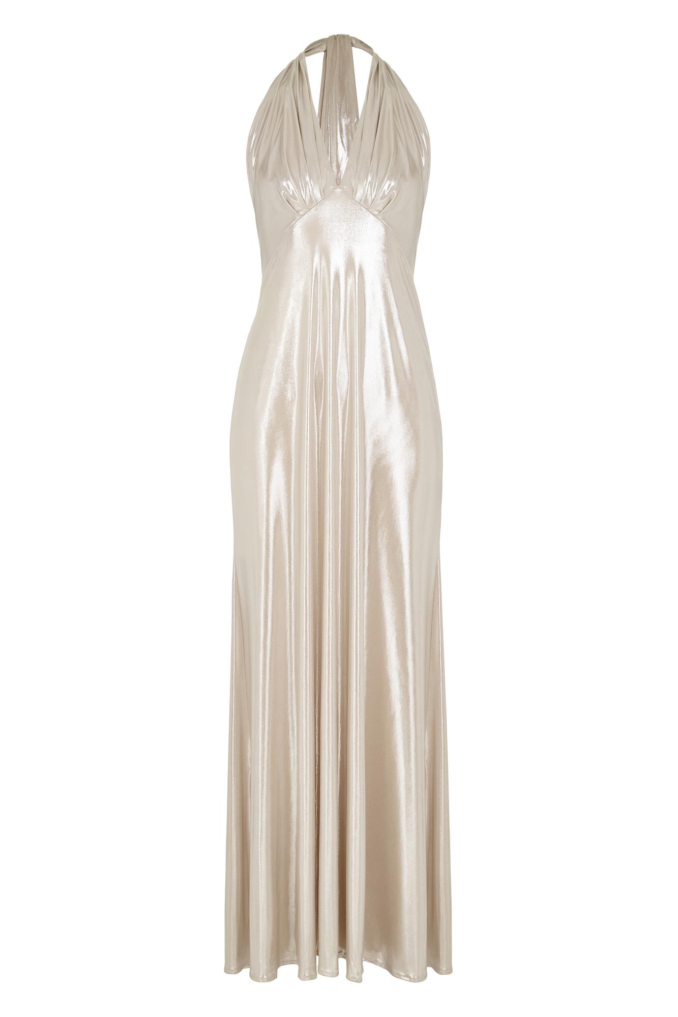 Платье макси длины CHAMPAGNE