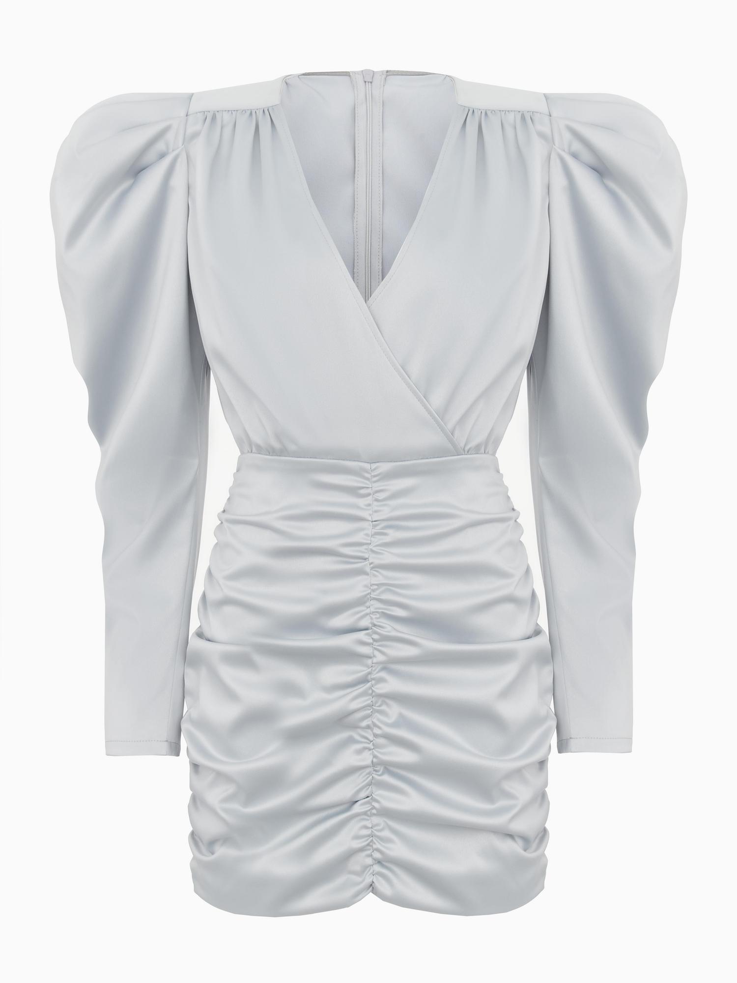 Мини платье SILVER BLUE