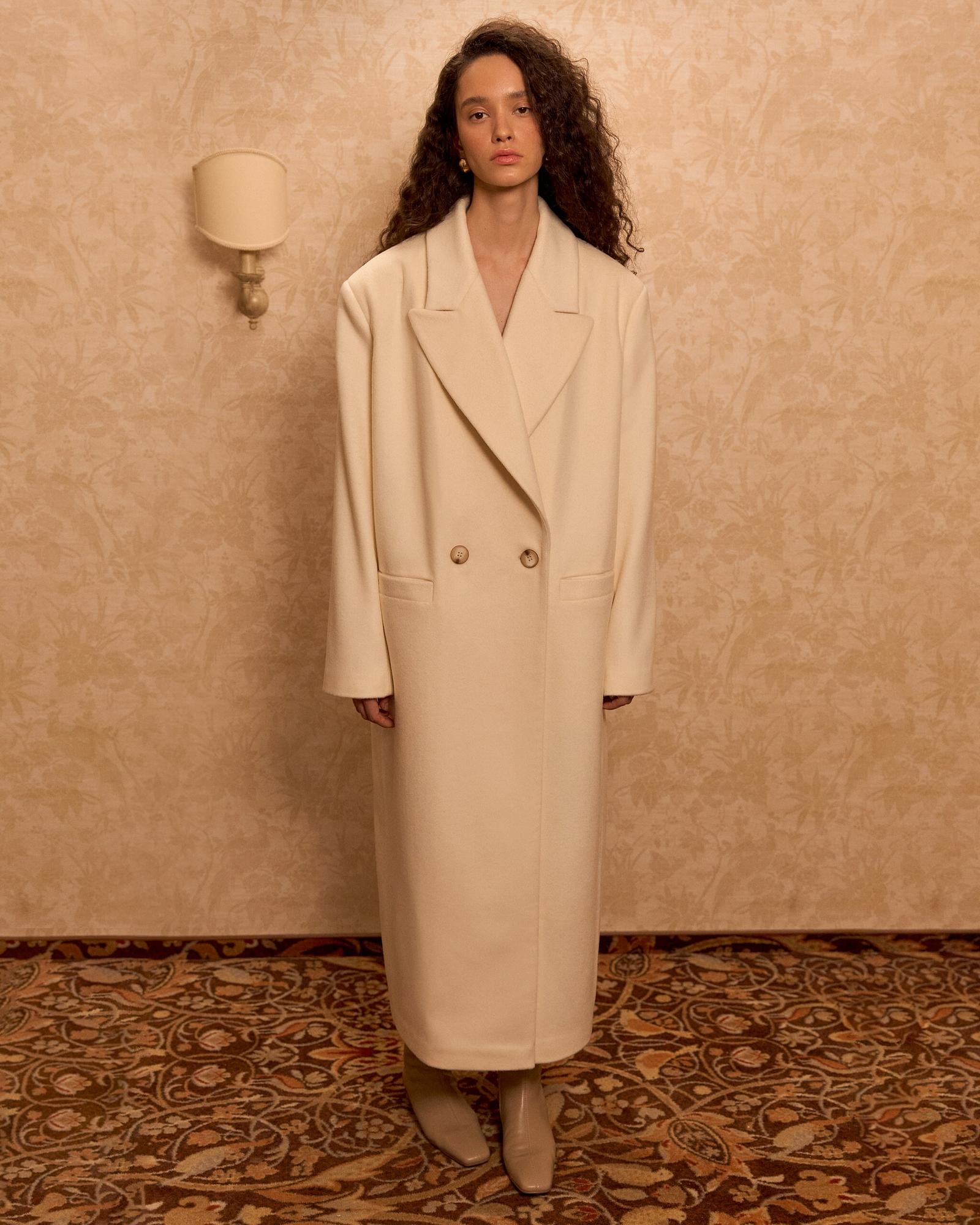 Шерстяное пальто MILK