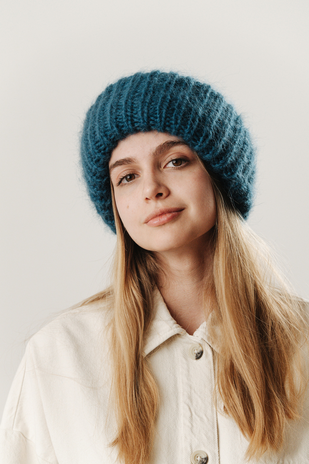 Double hat 2 нити темно-бирюзовый