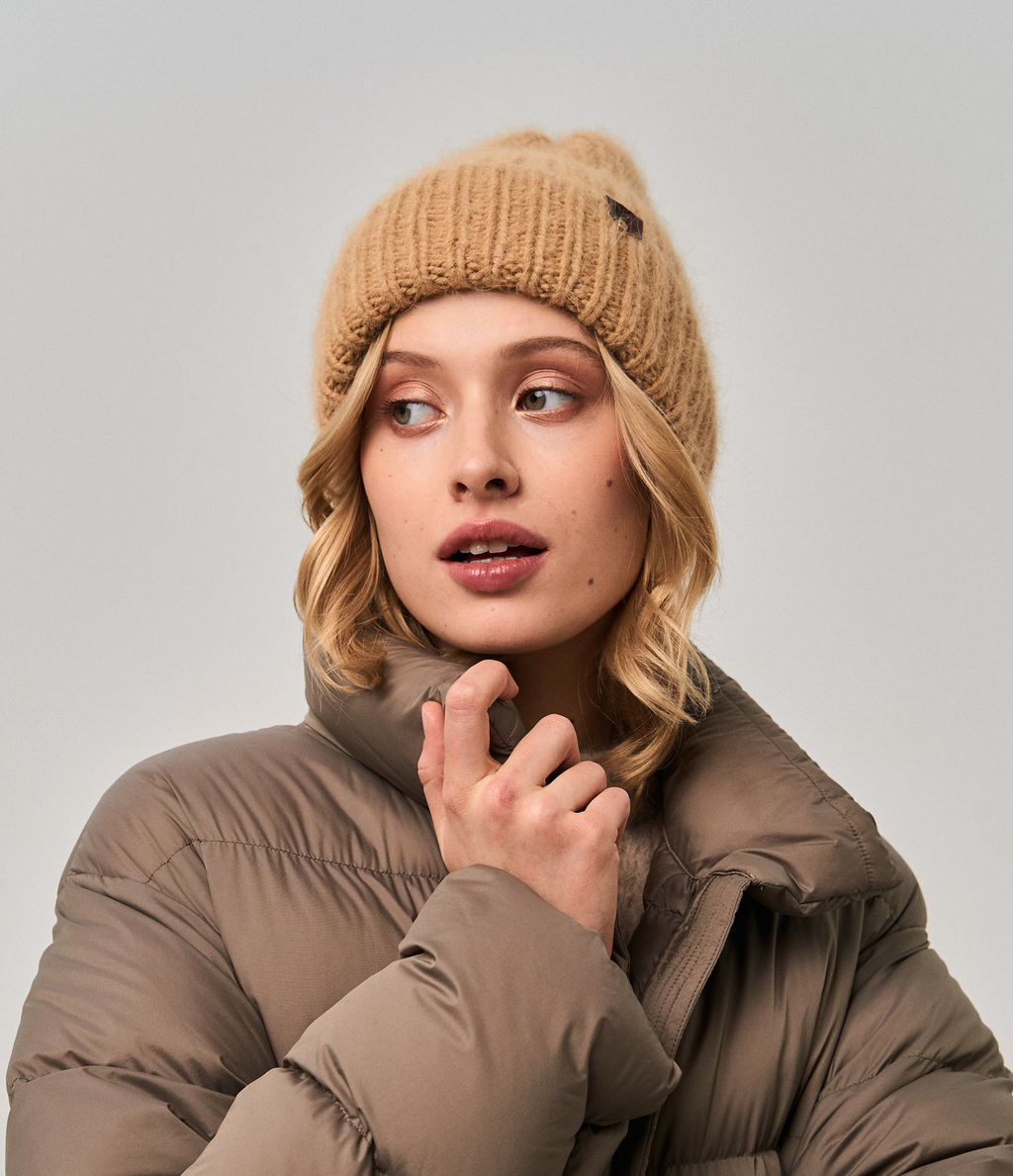 Minky ангора бежевый