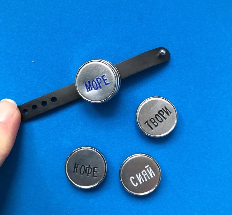 Набор Кольцо-основа под кнопку + 4 кнопки