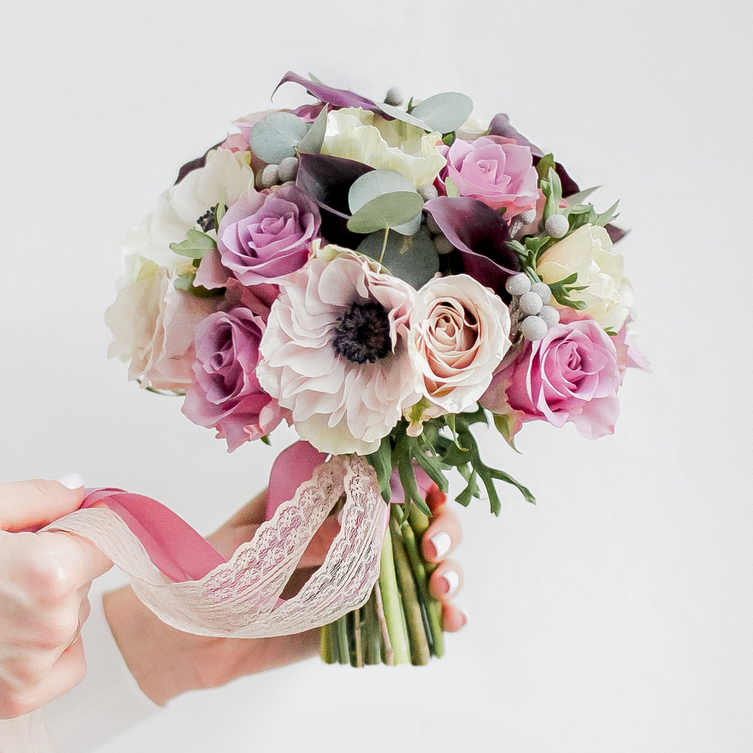 Свадебный букет VINTAGE PURPLE