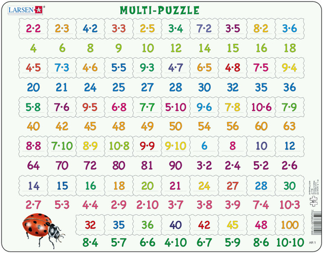 Пазл Умножение