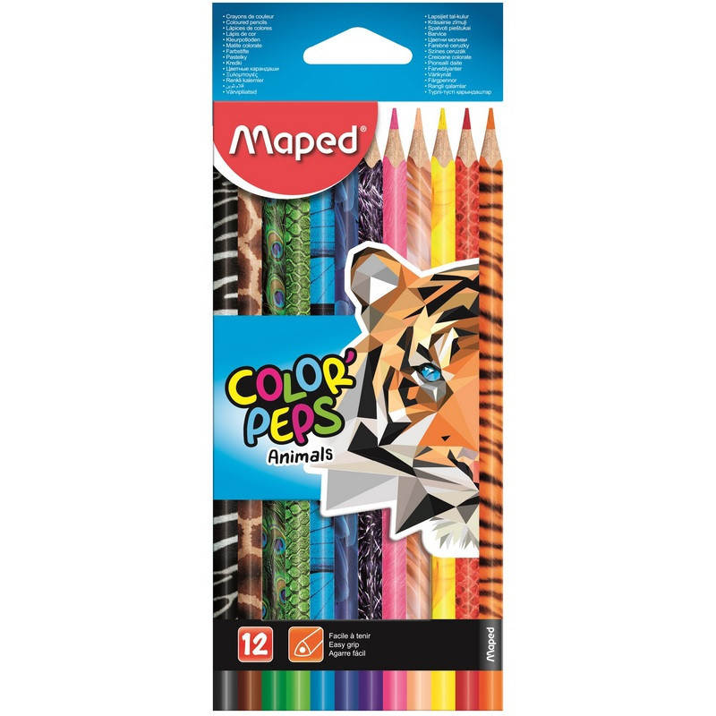 Карандаши цветные Maped COLOR?PEPS 12цв