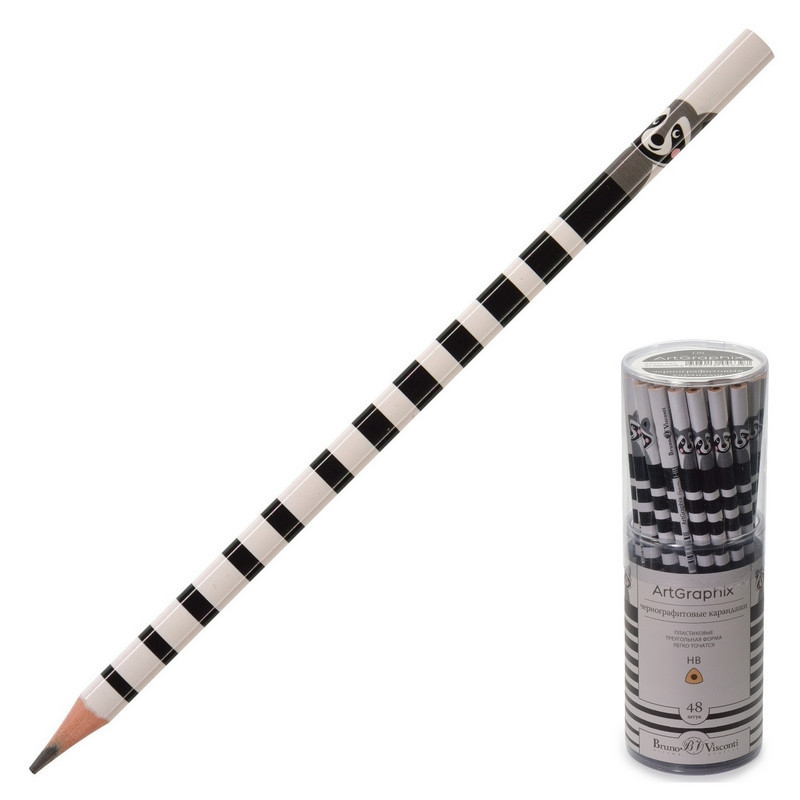Карандаш чернографитовый енот
