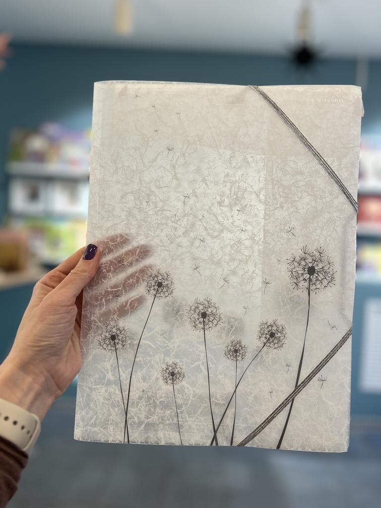 Папка на резинке  Одуванчики