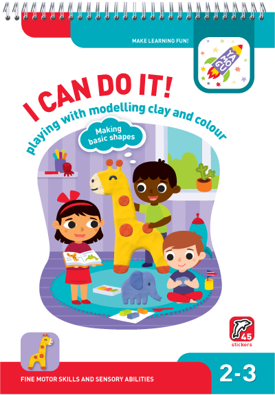I can do it! Playing with Modelling Clay and Colour. Age 2-3