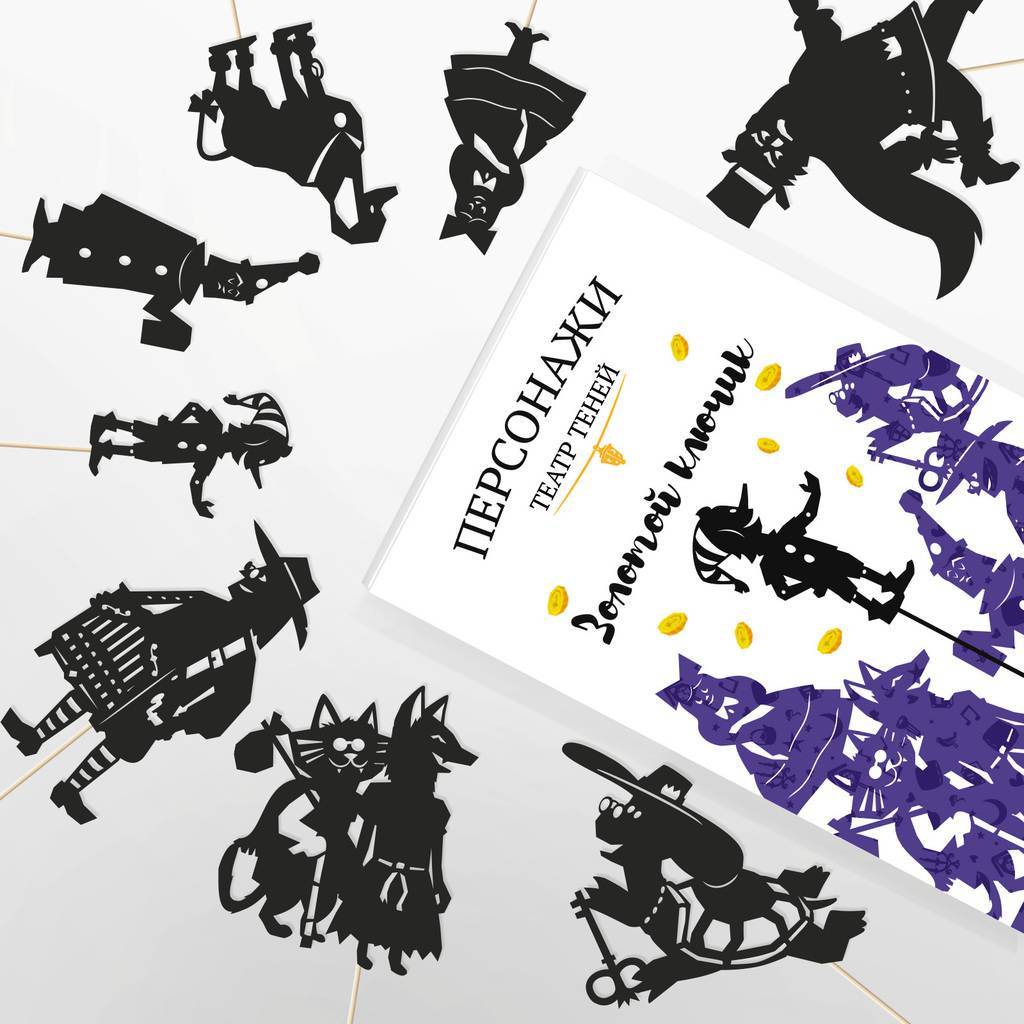 Персонажи «Золотой ключик»​