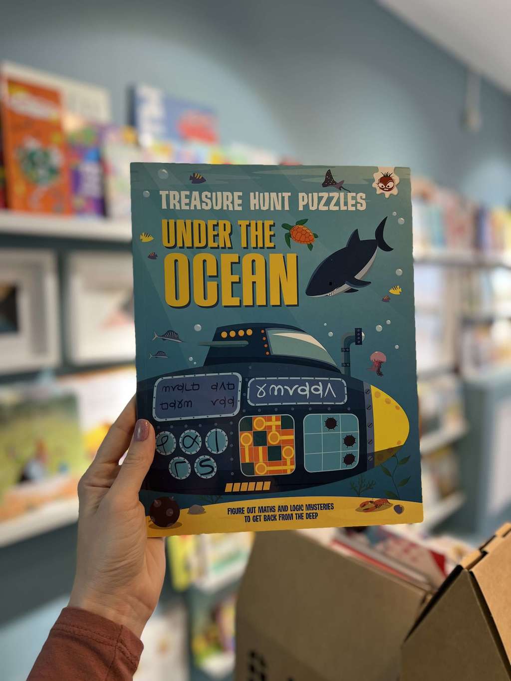 Treasure hunt puzzles Under the ocean