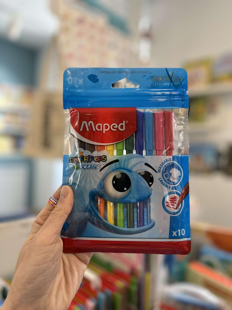 Фломастеры, 10 шт