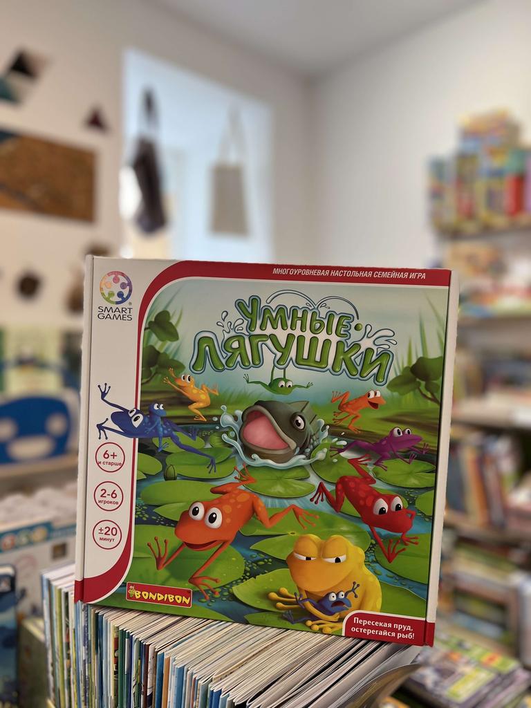 Настольная игра Умные лягушки