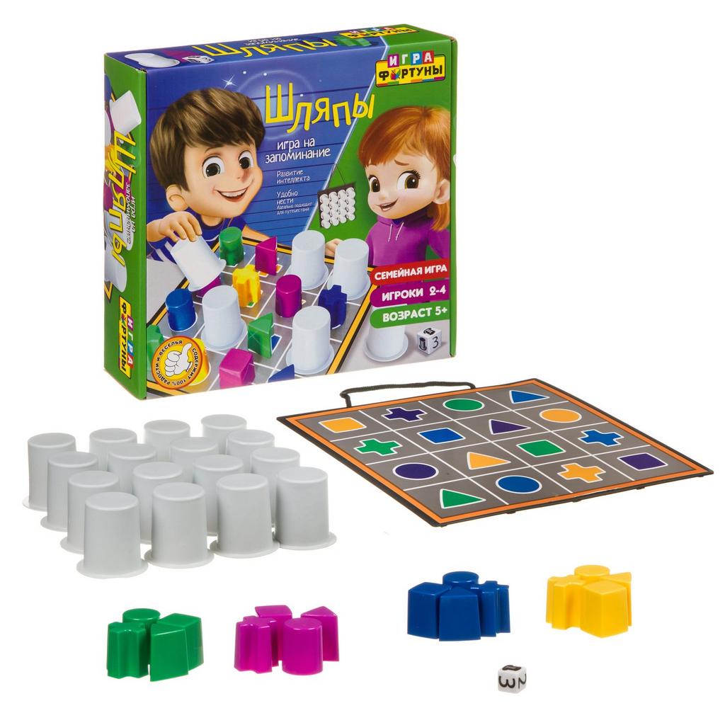 Настольная семейная игра "ШЛЯПЫ"