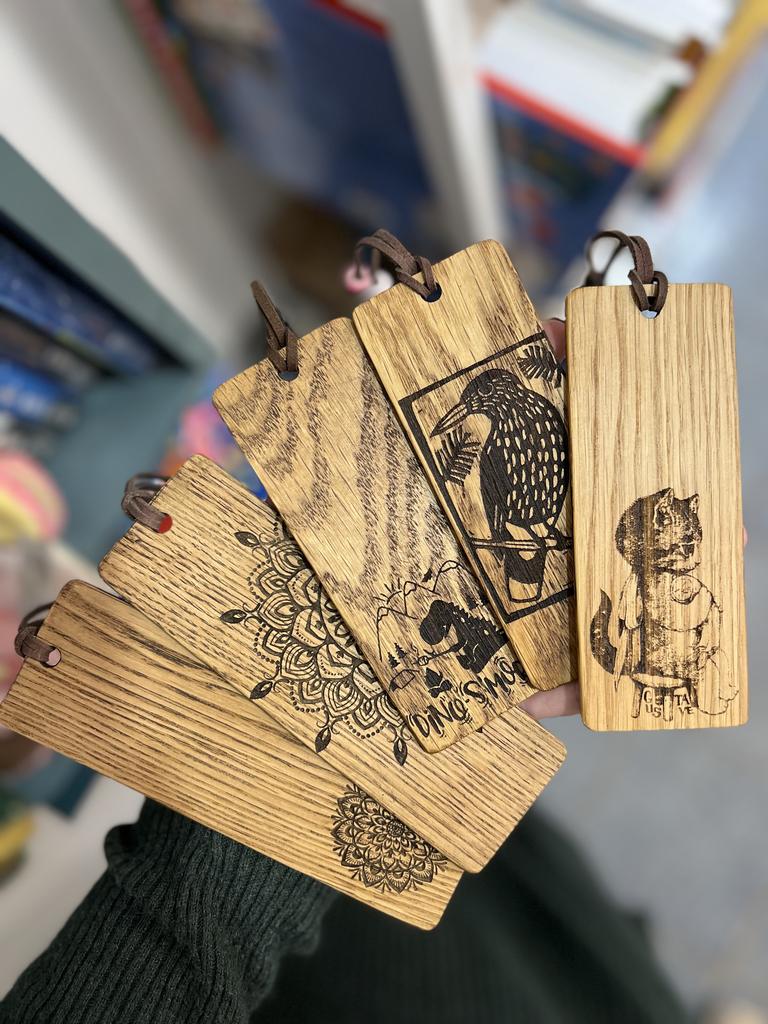 Деревянные закладки/ дуб