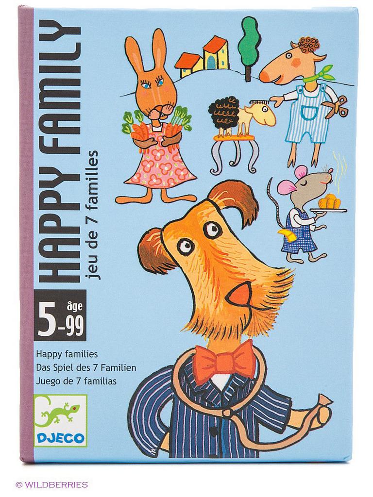 Карточная игра "Счастливая семейка"