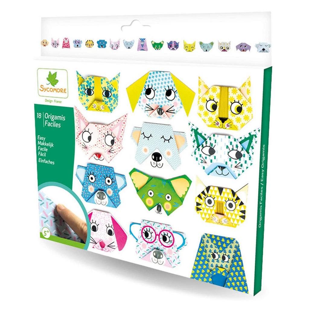 Набор для создания оригами  «Мордочки животных»