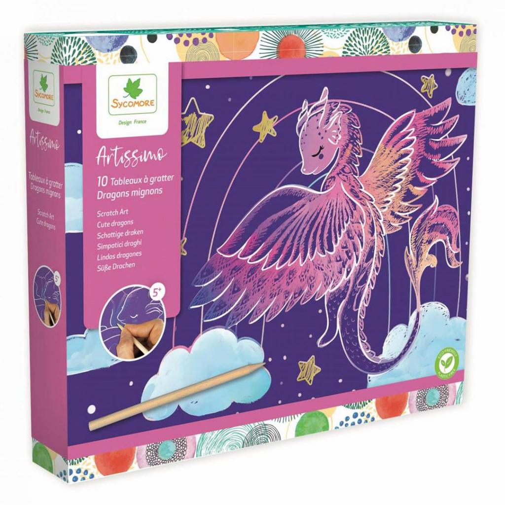 Набор для скретчинга  «Драконы»