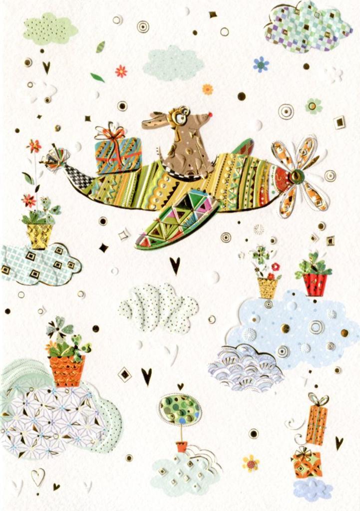 Открытка Turnowsky «Самолёт»