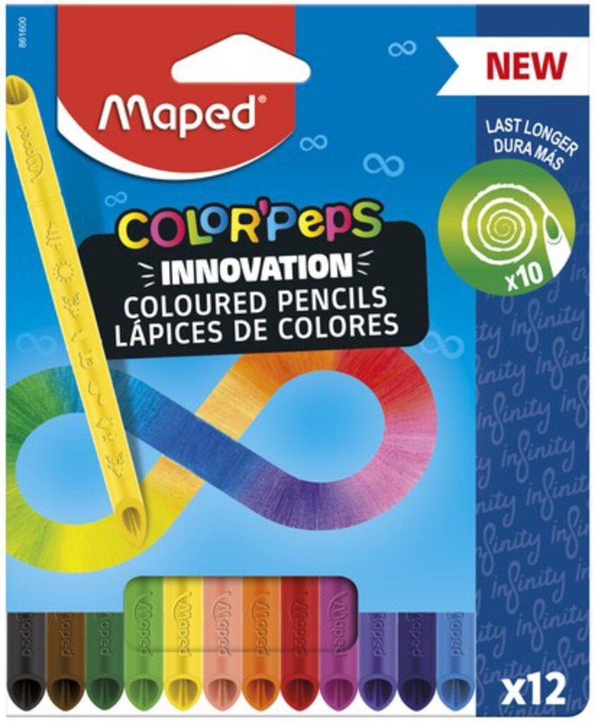 Карандаши цвет. 12цв Maped Color Peps INFINITY