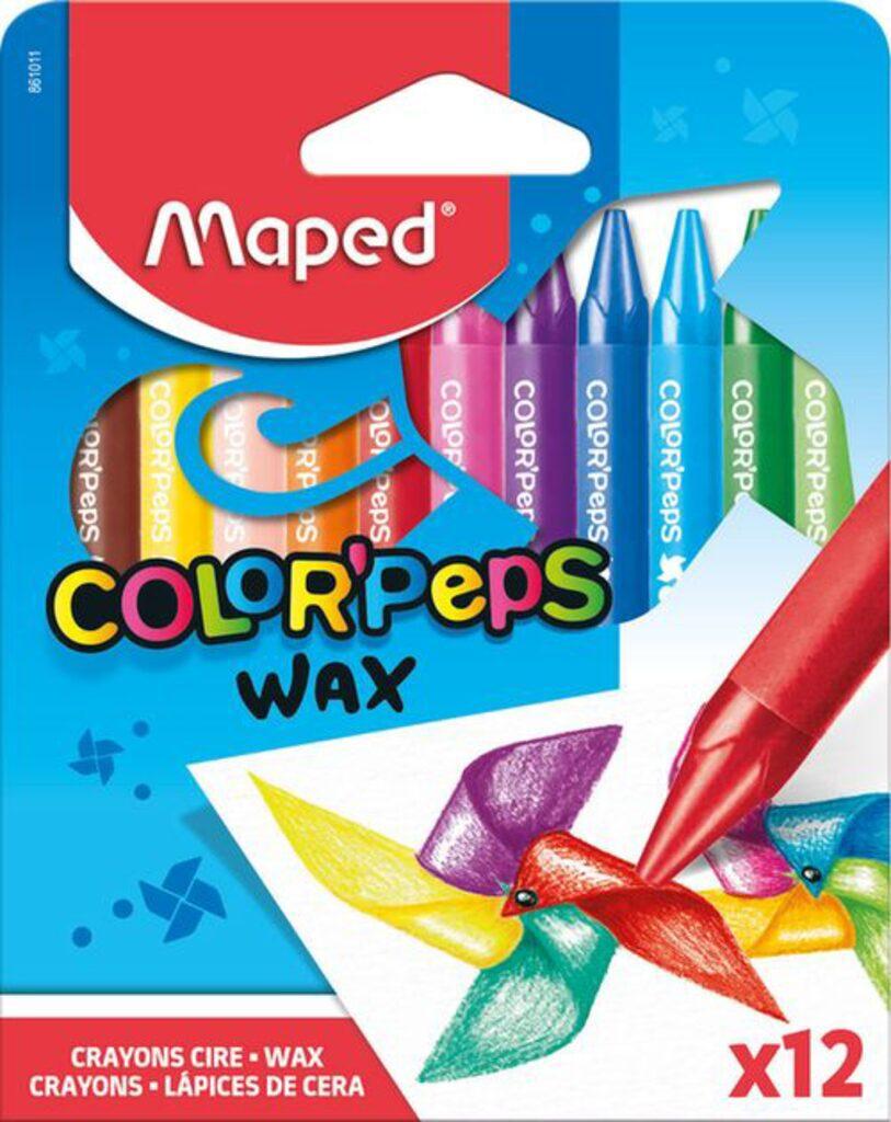 Мелки восковые MAPED COLOR'PEPS