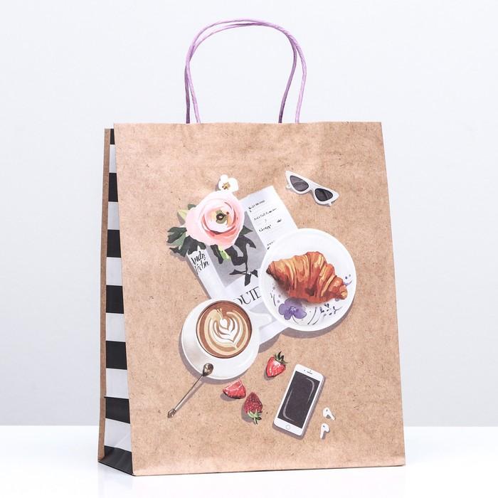 Пакет подарочный "Капучино"