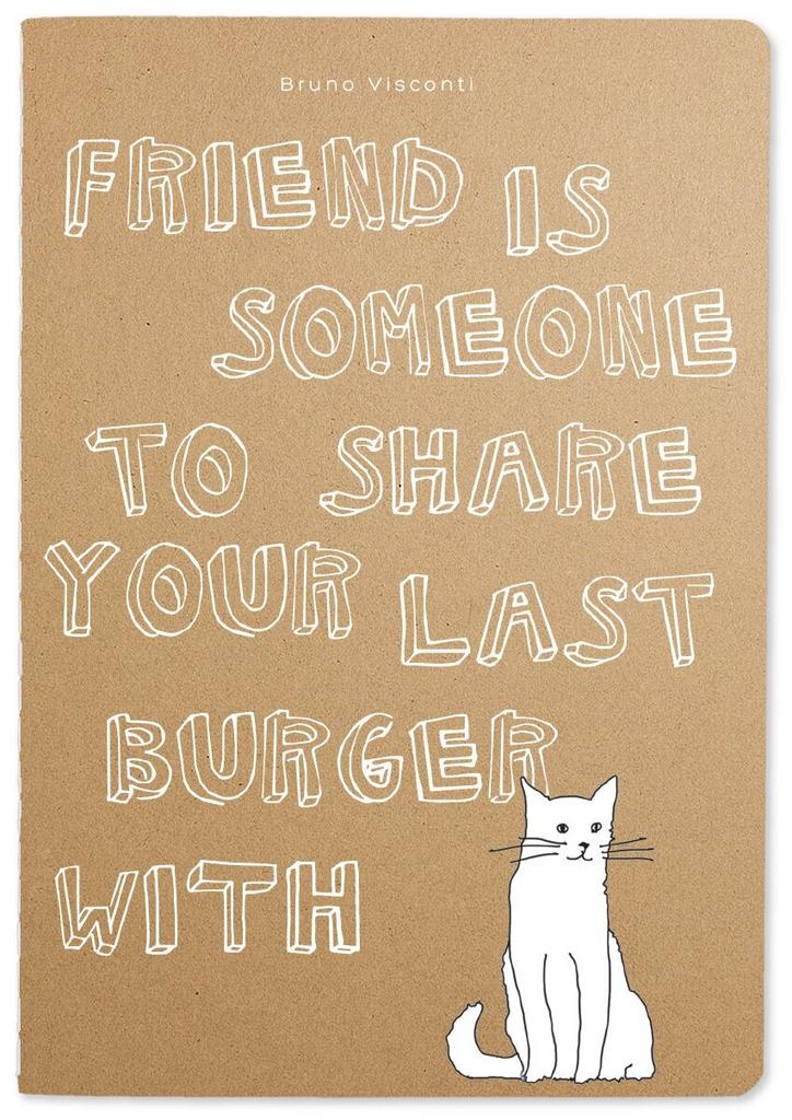 Тетрадь BrunoVisconti, А5, "CAT CRAFT" 40 л, клетка