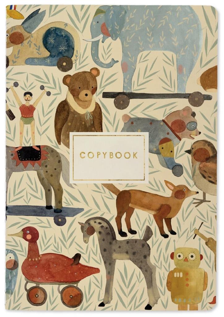 Тетрадь BrunoVisconti, А5, "МИР игрушек" 40 л, клетка