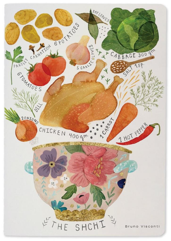 Тетрадь BrunoVisconti, А5, "ЩИ AS THE SHCHI" 40 л