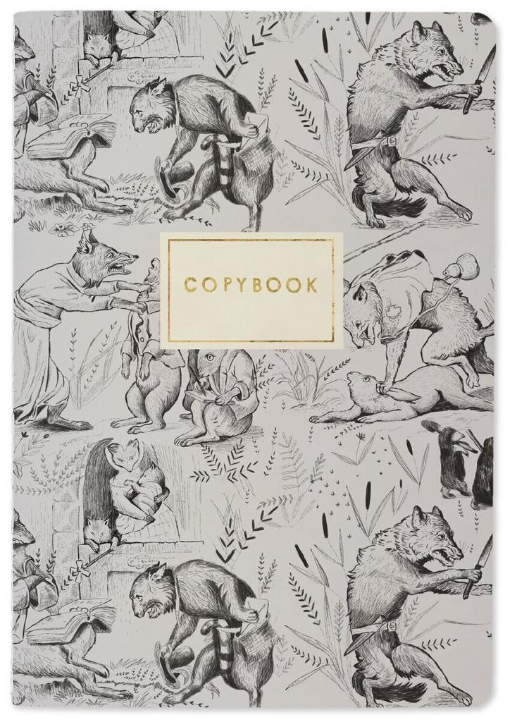 Тетрадь BrunoVisconti, А5, "приключения лиса" 40 л, клетка