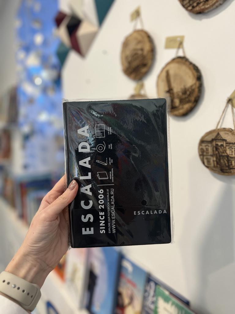 Ежедневник недатированный, формат А5, 160 листов, черный