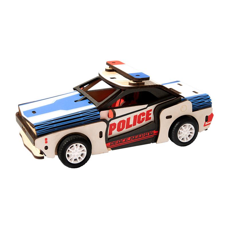 Пазл 3D 51 элемент. Полицейская машина