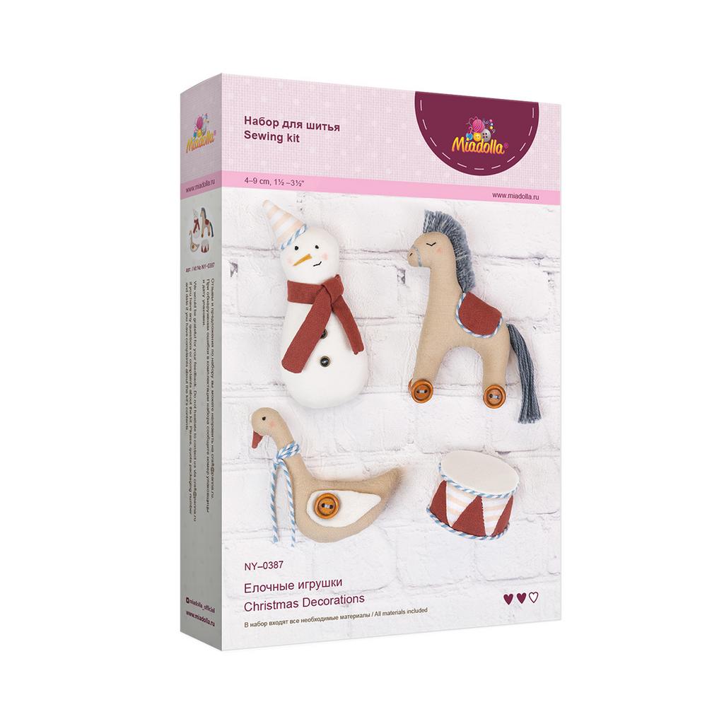 Набор для шитья Елочные игрушки