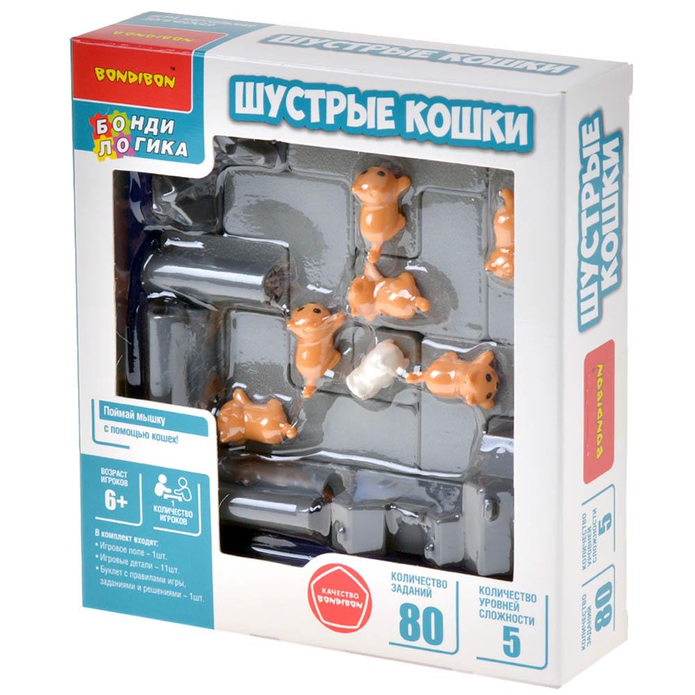 Логическая игра БондиЛогика  "ШУСТРЫЕ КОШКИ"