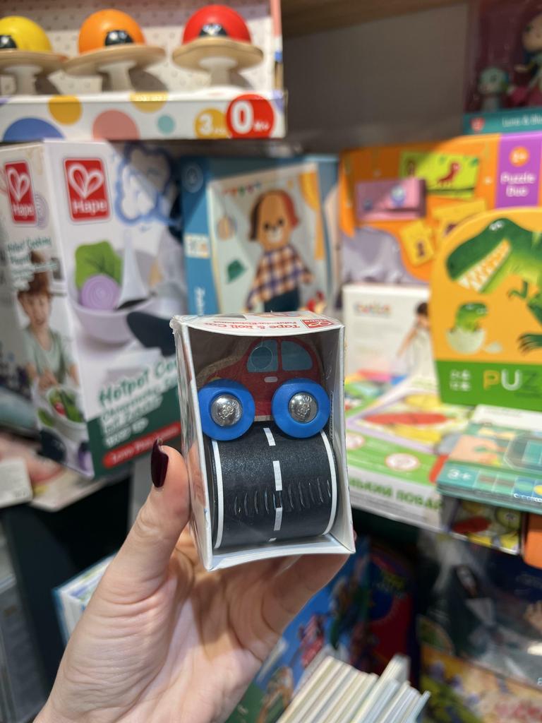 Игрушки для мальчиков - набор "Машинка с лентой дороги"