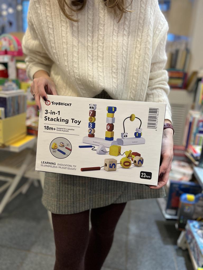 Бусы-шнуровка.  Развивающая игрушка для малышей