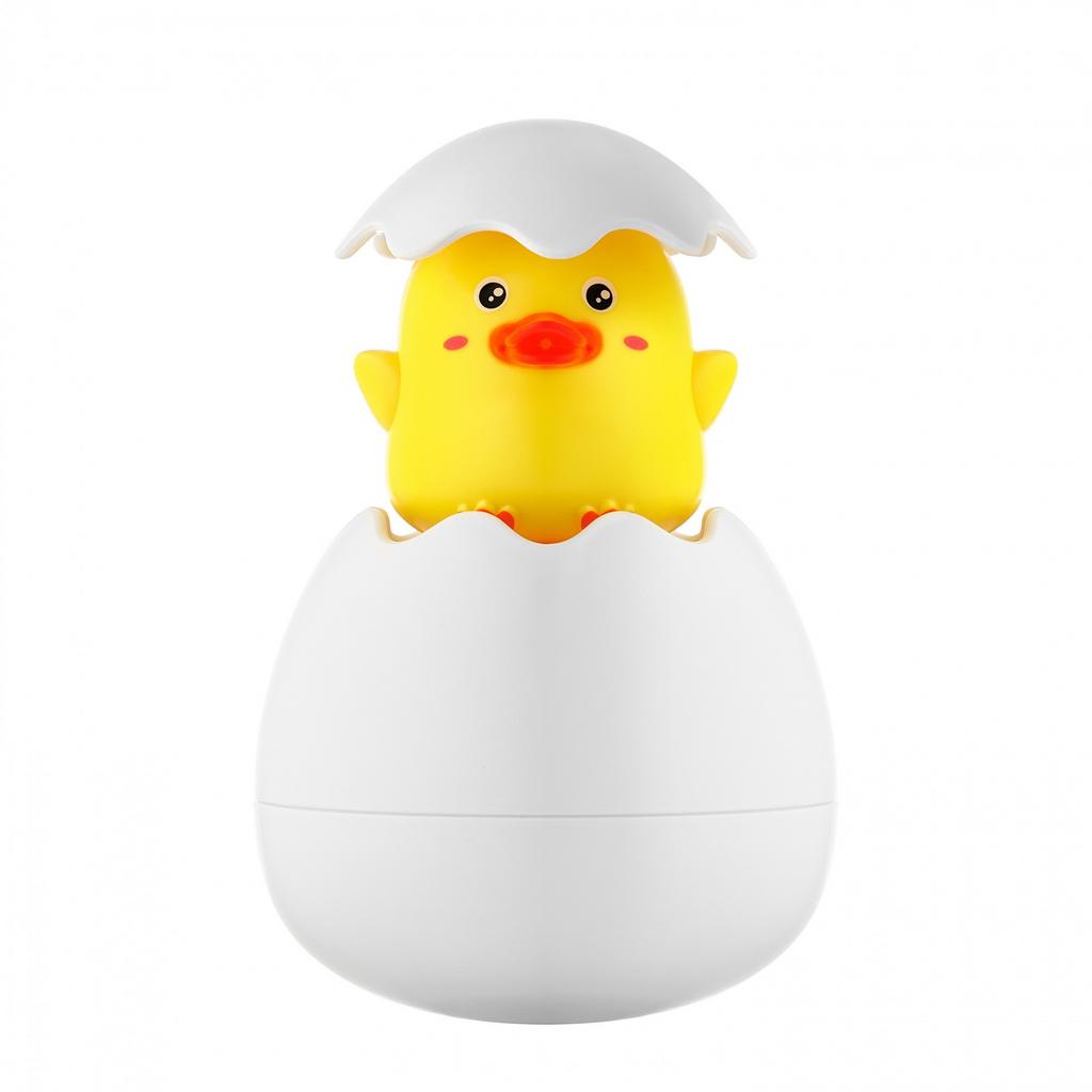 Игрушка для ванной яйцо-лейка, желтый цыплёнок