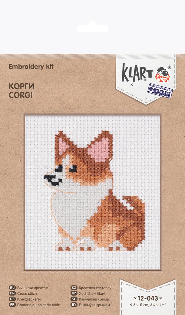 Набор для вышивания "Корги"