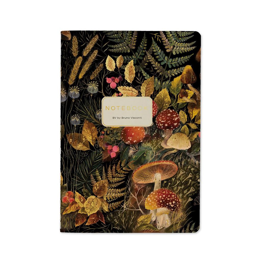 Записная книжка А5 40л. картон, сшивка "Forest Fairy Tale" кл.