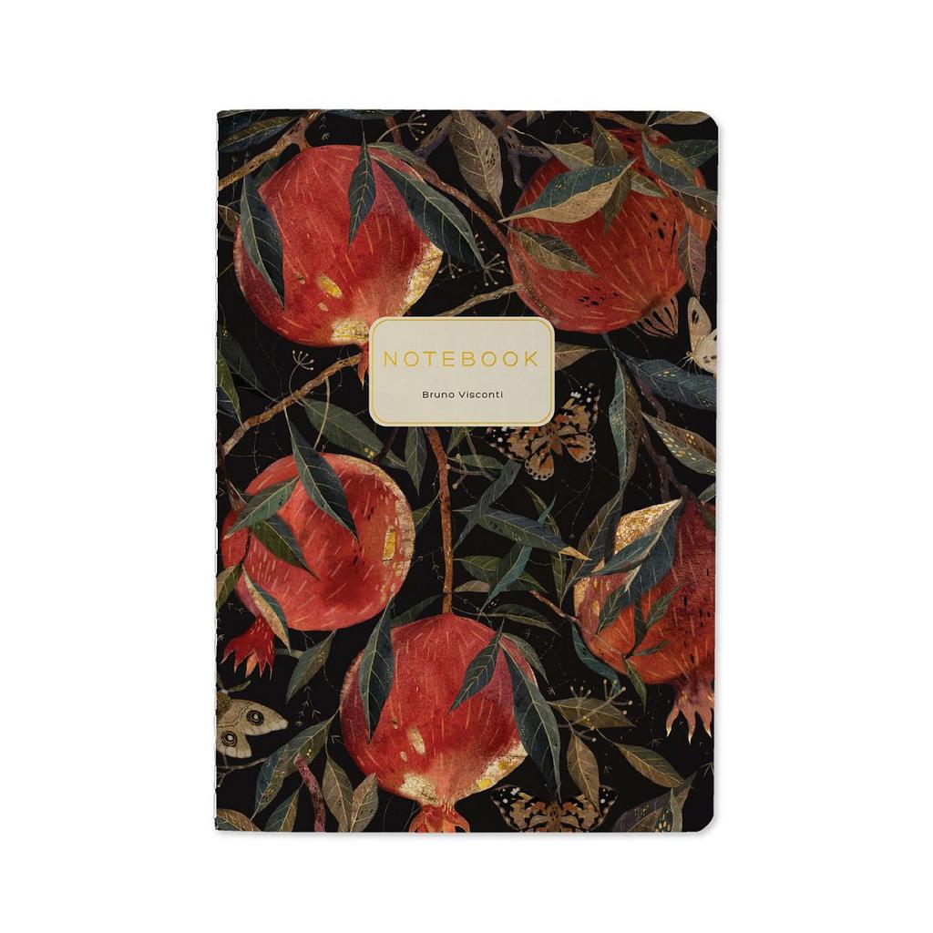 Записная книжка А5 40л. картон, сшивка "Гранат" кл.