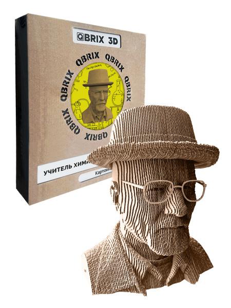 Картонный 3D конструктор Химик