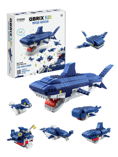 КОНСТРУКТОР МОРСКИЕ ОБИТАТЕЛИ